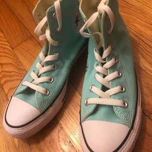 Teal High Top Converse (7)